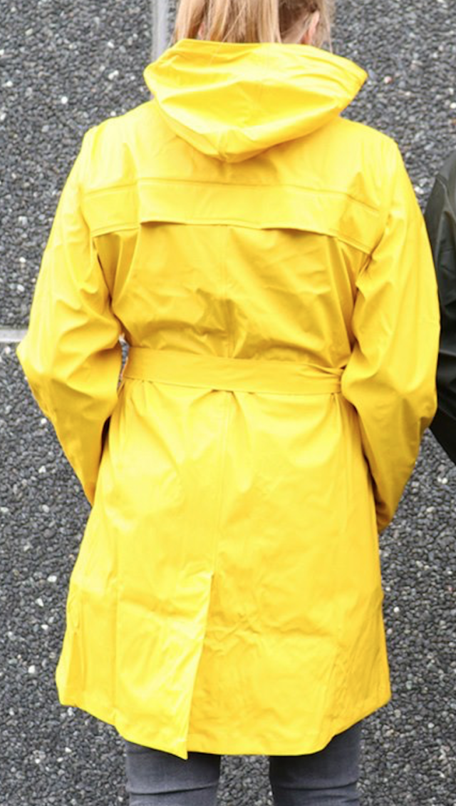 Ladies yellow waterproof Pure Ocean Jacket